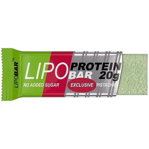 Батончик LipoBar Protein Bar, 50 грам - Фісташка