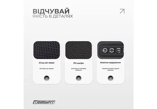 Масcажер для шеи EasyFit Shiatsu (шиацу-массаж плеч и тела роликовый) (EF-2101) - фото 5