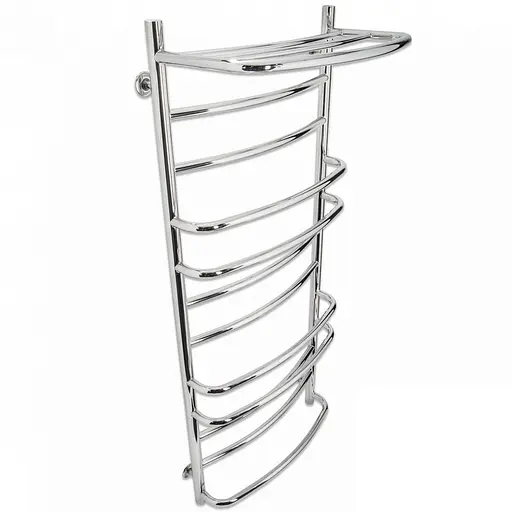 Водяна рушникосушка Laris Євромікс П12 600x1200 з полицею 71207698, Хром - фото 2