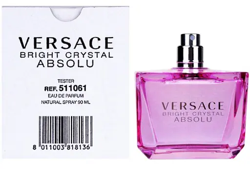 Оригинал Versace Bright Crystal Absolu 90 мл ТЕСТЕР парфюмированная вода - фото 1