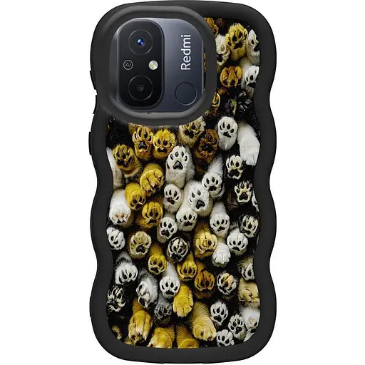 Чехол Epik TPU Cloudy Pictures для Xiaomi Redmi 12C/Poco C55 Paws