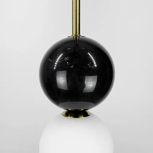 Світильник DALT із чорним мармуром в стилі Арт-деко Line.F SC 5/1 BK - фото 4