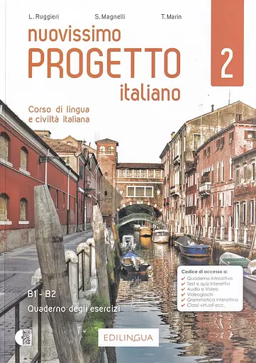 Progetto Italiano Nuovissimo 2 (B1-B2) Quaderno degli esercizi + CD Audio