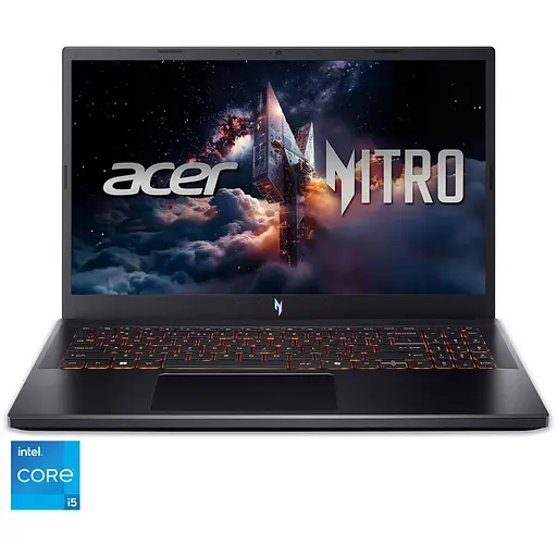 Ноутбук Ігровий Acer Nitro V15 ANV15-52-58AP з i5-13420H 4.70 GHz, Full-HD, IPS, 16GB DDR5, 1TB, RTX 4050 6GB