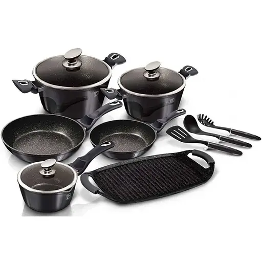 Набор посуды Berlinger Haus Metallic Line Carbon Pro Edition (BH-6911)