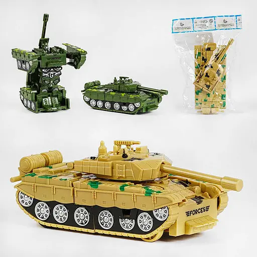 Танк-трансформер, XY778-3E (В ассортименте) - фото 3