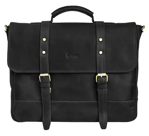 Портфель чоловічий шкіряний TARWA 38х31х9 см sum0028402 - фото 4