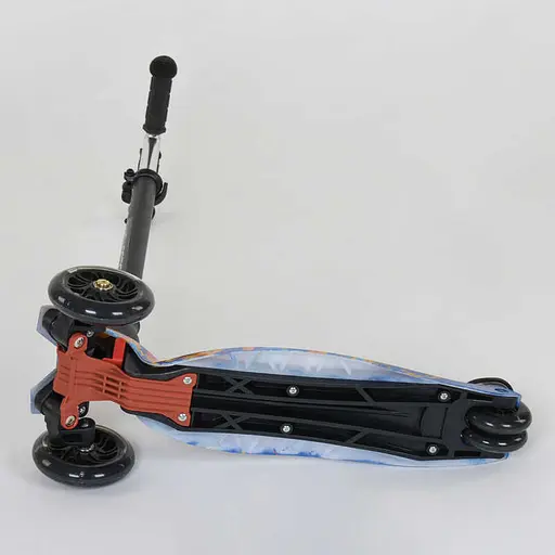 Самокат дитячий Best Scooter 59х16х30 см Чорно-синій 000231540 - фото 2
