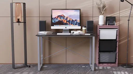 Компьютерный стол Дейв 75x100x70 черный ДСП Сосна Кембра 16мм FRD-101997 - фото 7