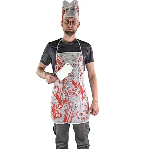 Костюм Повар людоед карнавальный - фото 3