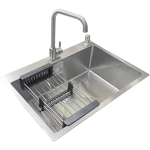 Комплект мойка + смеситель Romzha Arta U-650S Max (B) - фото 3