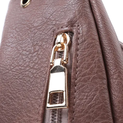 Женская сумка Vintage через плечо с отверстием для наушников из экокожи 17х27х6.5 см sum0026977 - фото 5