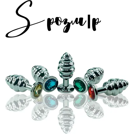 Анальная пробка Passion Спираль S стальная (4821002030149) - фото 3