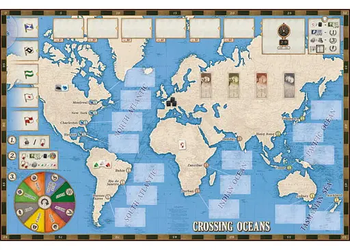 Настольная игра PD-Verlag Пересекая океаны (Crossing Oceans) (англ., нем.) (PS018) - фото 4