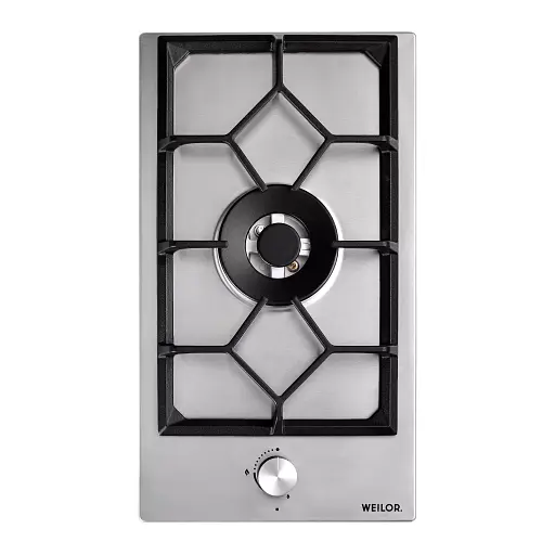 Поверхня газова Domino на металі Weilor GM W 314 SS