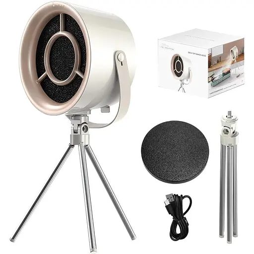 Портативна витяжка Roadtime, портативний витяжний вентилятор із 3 швидкостями, настільний витяжний вентилятор для кухні з штативом