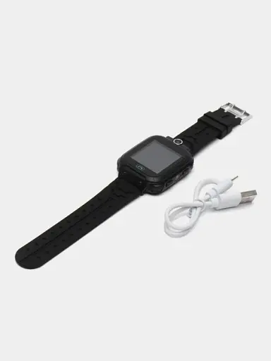 Дитячий смарт годинник-телефон Baby Smart Watch Q15 з GPS-трекером, SIM-картою, Black - фото 2