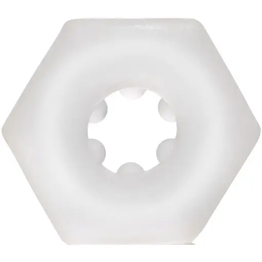 Ерекційне кільце CalExotics Sexagon Enhancer 4 см прозоре