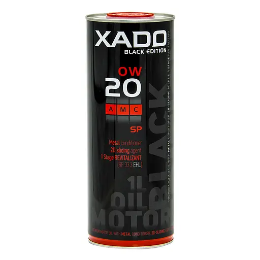 Моторное масло Xado Atomic Oil AMC Black Edition 0W-20 1л(XA 22194) - фото 1