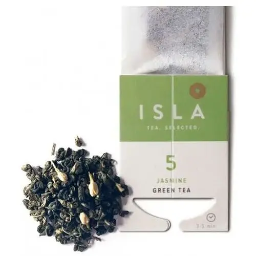 Чай зелений Isla Jasmine №5 з жасмином на чашку 2.4 г х 10 шт - фото 1