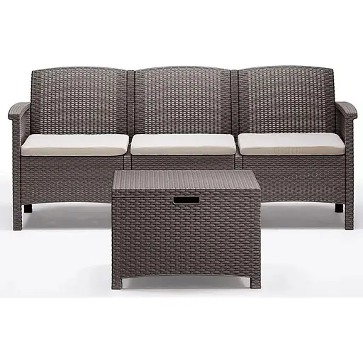 Набор садовой мебели Bica Venezia 3 серо-бежевый - фото 2