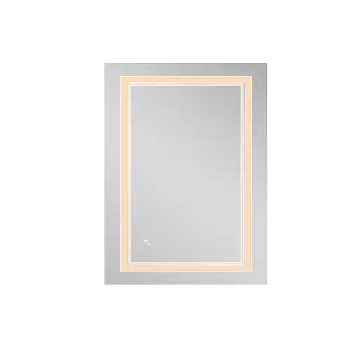 Зеркало Qtap Cardinal 600x800 с LED-подсветкой Touch, с антизапотеванием, с диммером температуры цвета (3000-6500K) Reverse QT0478C6080 - фото 5