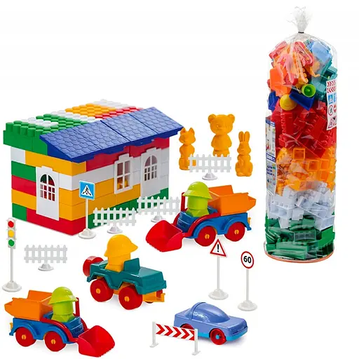 Детский конструктор "Лидер" №7 1913 300 деталей