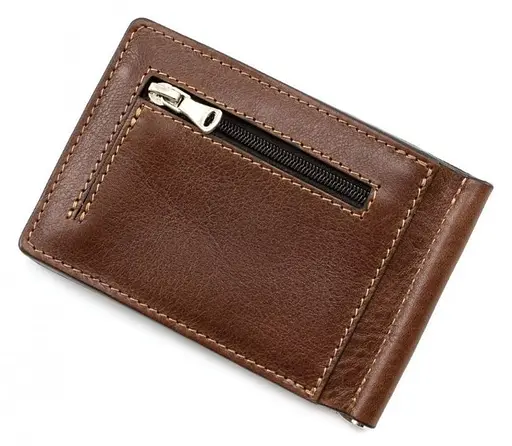 Чоловічий шкіряний гаманець Grande Pelle acs0029493 - фото 4
