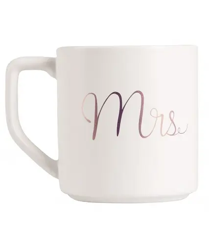 Набор чашек Led Mr&Mrs на металлической подставке 400 мл (B060362) - фото 2