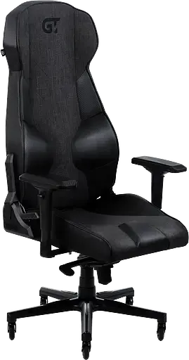 Геймерское кресло GT Racer черное с темно-серым (X-8007 Dark Gray/Black) - фото 2