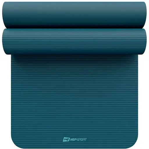 Коврик для йоги Hop-Sport HS-NB016GM NBR 1,5см темный морской