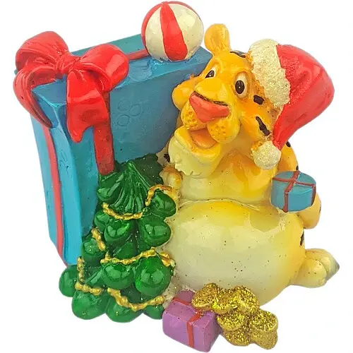 Копилка Тигрёнок с подарком - фото 1