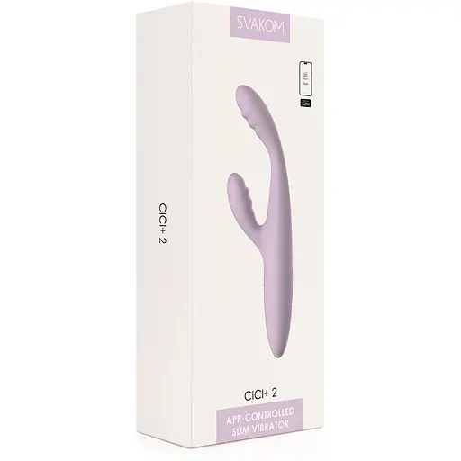 Вібратор Svakom Cici 2+ Pastel Lilac - фото 11