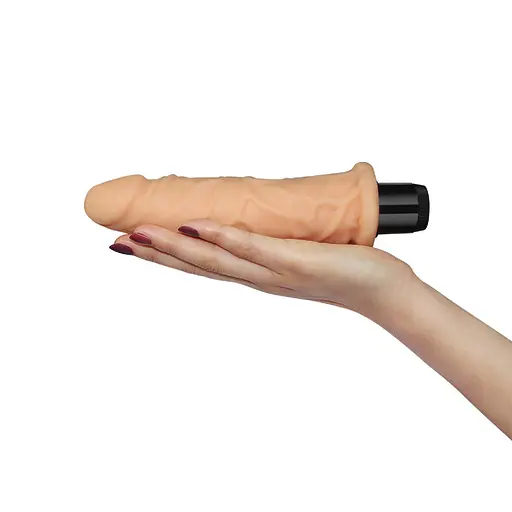 Реалистичный вибратор Lovetoy Real Feel 19.8 см телесный - фото 7