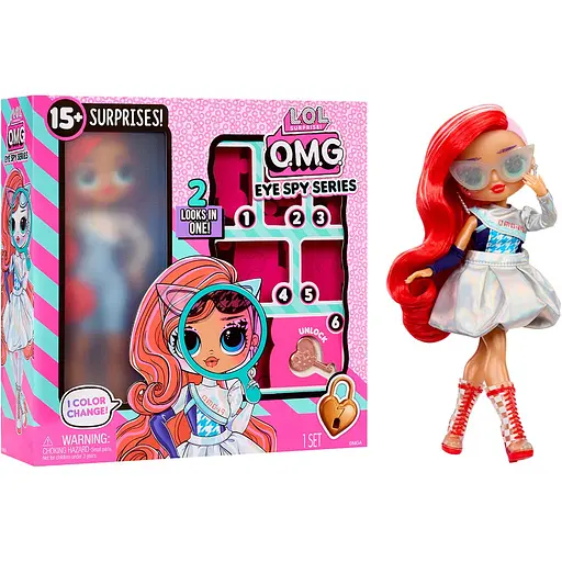 Игровой набор с куклой LOL Surprise! серии OMG Eye Spy – Шпионка с аксессуарами (542674)