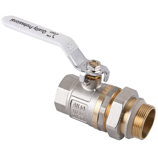 Кран кульовий з американкою Q Professional QP003 PN40 1 1/2″ - фото 1