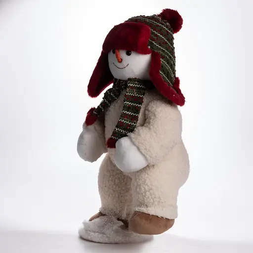 Новорічна фігурка Сніговик 29×23×54 см Yiwu CR-4-10 - фото 6