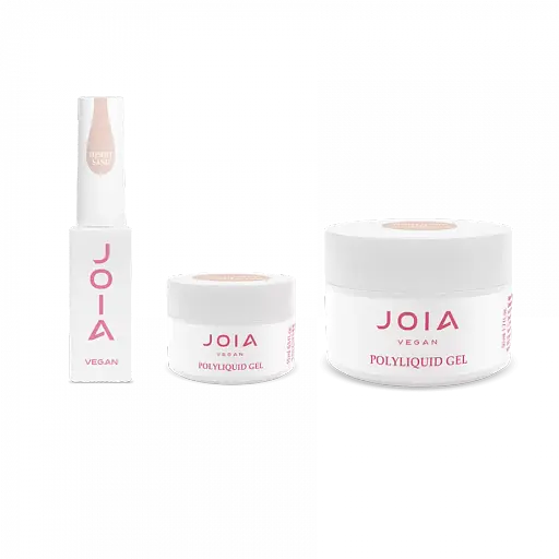 Жидкий гель для укрепления и моделирования Joia vegan PolyLiquid gel Desert Sand 50 мл - фото 5