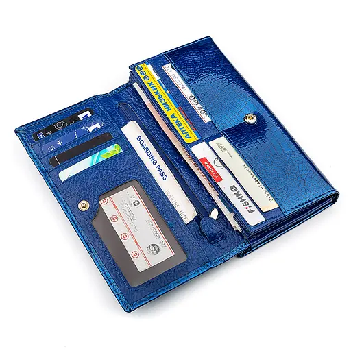 Кожаный женский кошелек (S3001A) ST Leather 18.5х9.5х3 см acs0015570 - фото 3