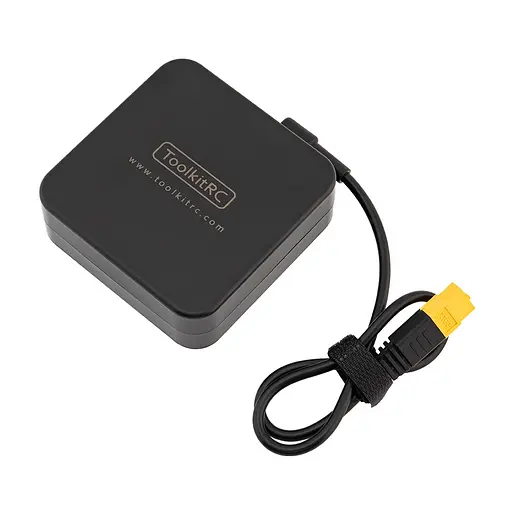 Блок питания ToolKitRC ADP100, 100W 20V 5A с разъемом XT60 для FPV черный (18764) - фото 4