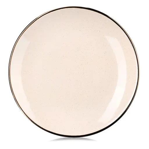Тарелка обеденная Ardesto 27,5 см Emilia бежевая AR0726EBG - фото 2