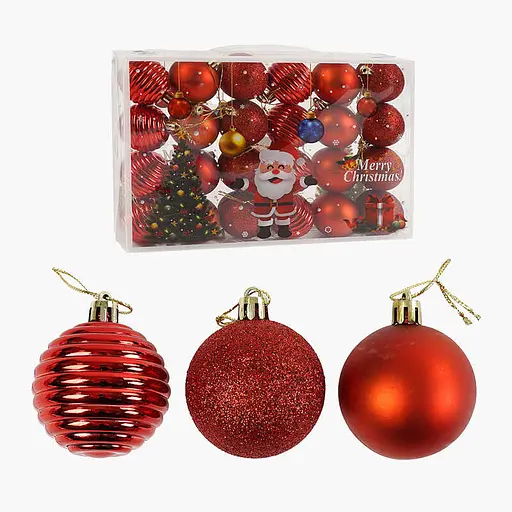 Набір ялинкових прикрас, C67346, 24 шт.