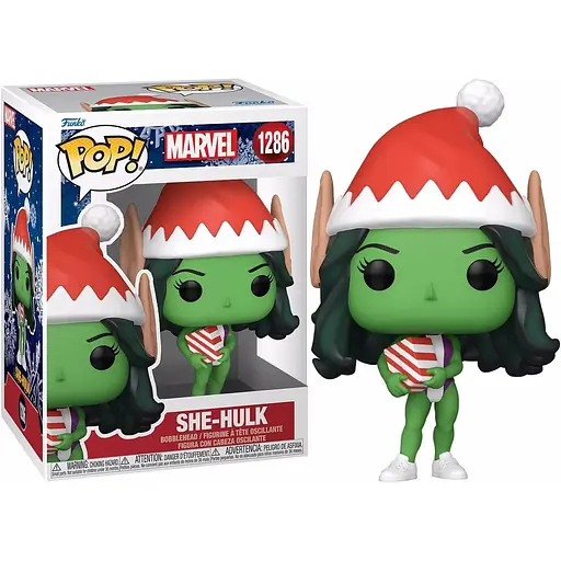 Фігурка Funko Pop Марвел Жінка Халк Marvel Holiday She-Hulk 10 см MH SH 1286