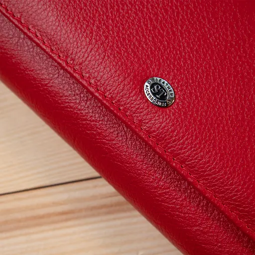 Кожаный женский кошелек ST Leather 19х10х3 см acs0018203 - фото 9