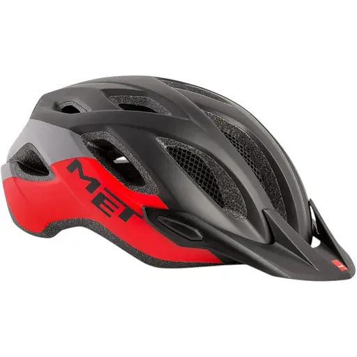 Шолом Met Crossover CE Black/Red XL (1052-3HM 109 XL NR1)