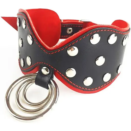 Ошейник из натуральной кожи Art of Sex - Collar Butterfly - фото 2