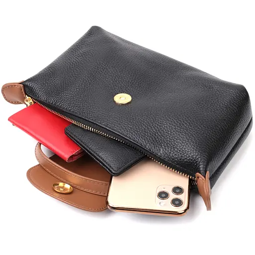 Кожаная сумка женская Vintage 22х13.5х6 см sum0024774 - фото 6