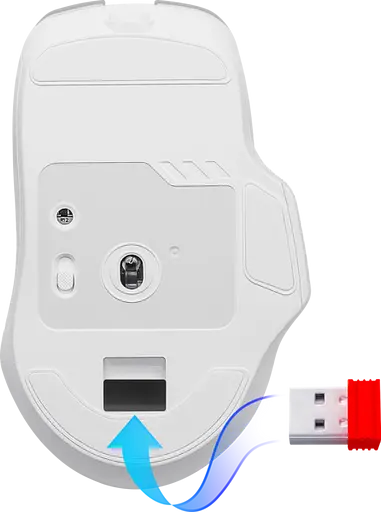 Миша Defender Astro Elite GM-056 White (52056) - фото 4