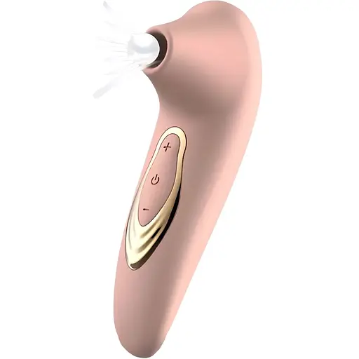 Вибратор клиторальный Passion Вакуумный USB розовый (4821002029570)