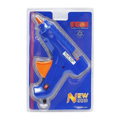 Пистолет для сухого клея, JQ4036-40W, D-1.1 см, 16.5x15x3.5 см